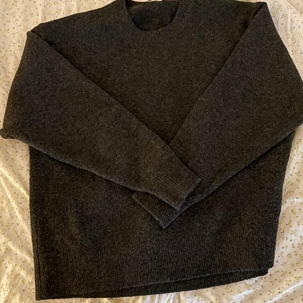 자라 찰콜 니트