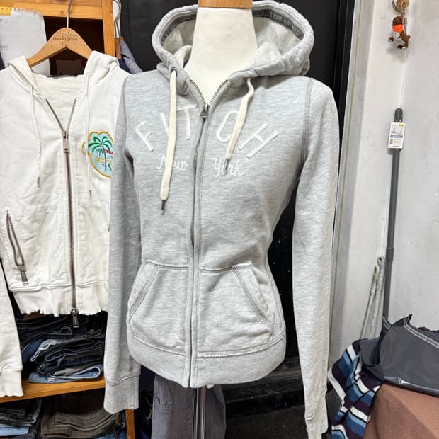 아베크롬비 딱붙 후드집업 