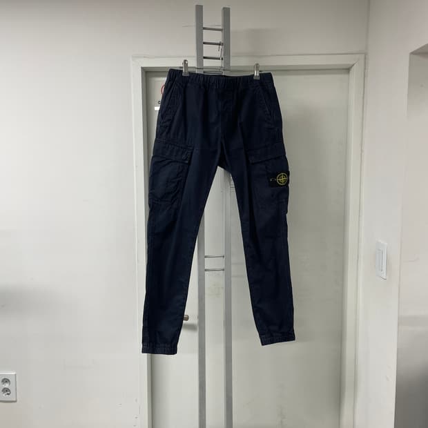 스톤아일랜드 카고 팬츠 네이비 80