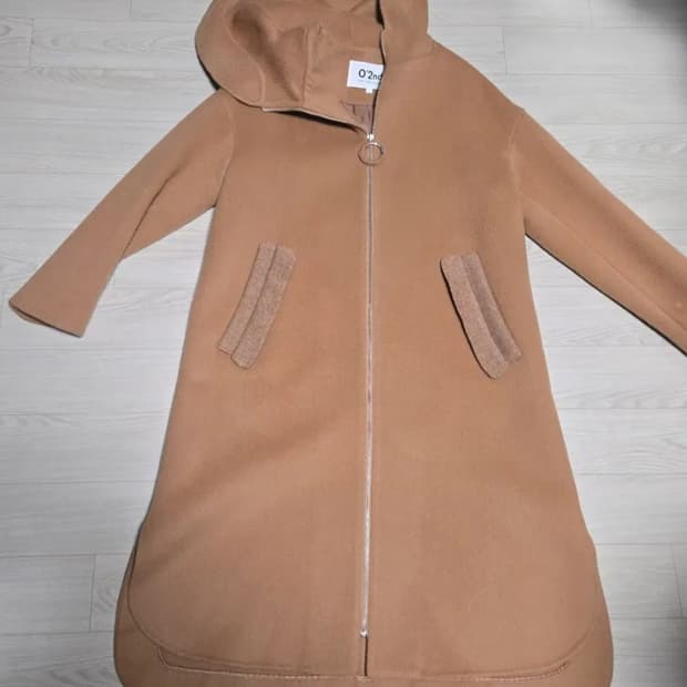 파격가!!  O2nd 오즈세컨 캐시미어+모 오버핏 롱 코트 free