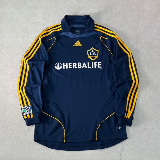100 아디다스 07-08 LA갤럭시 베컴 긴팔 유니폼 