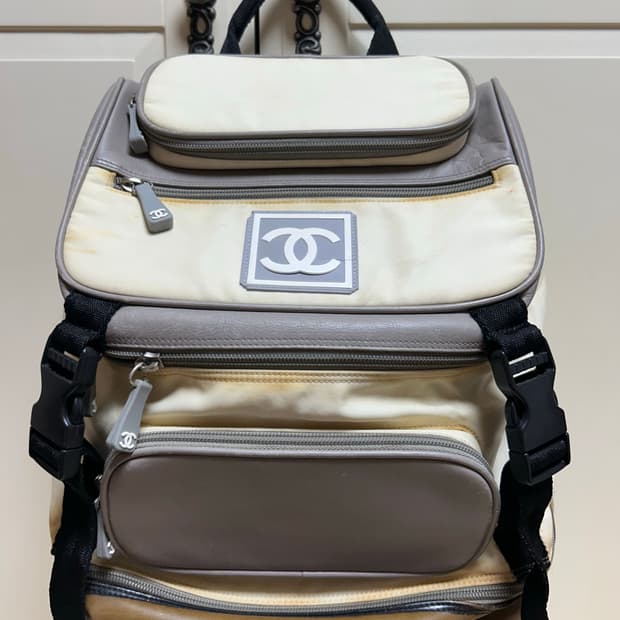 CHANEL 샤넬 스포츠라인 빈티지 백팩