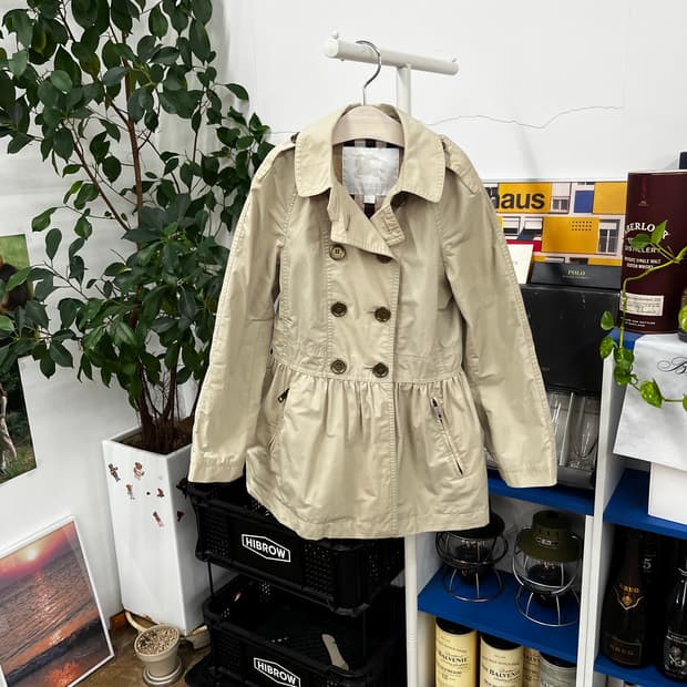 버버리 키즈 트렌치 원피스 8y