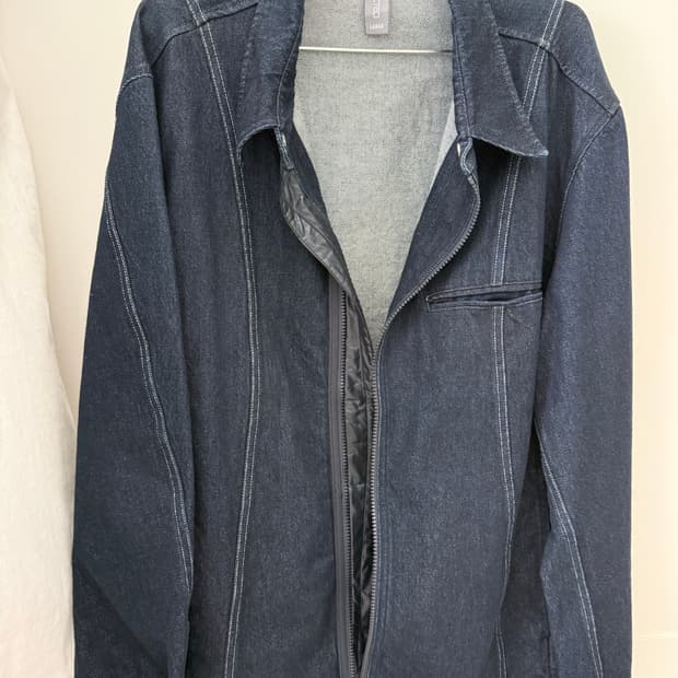 언어펙티드 데님 자켓 L판매