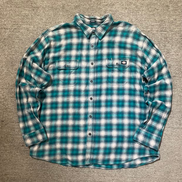 (2XL) Dickies 디키즈 체크 셔츠 