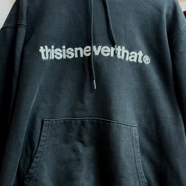 디네댓 후드티 블랙 s