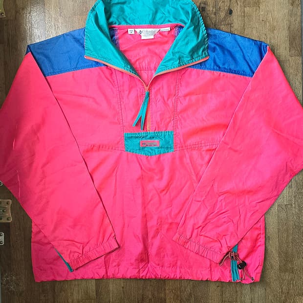 90s COLUMBIA 컬럼비아 빈티지 아노락 
