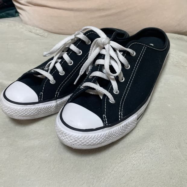 컨버스 척 블랙 뮬 스니커즈 245mm