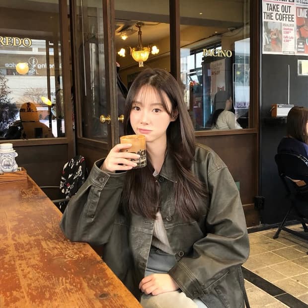 Washed Faux Leather Shirt Jacket KL6SJ34