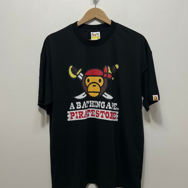 베이프 라운드 남성 새상품 반팔 XL 