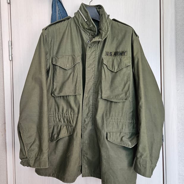 60s og m65 미군 2세대 회색안감 필드자켓m/l 