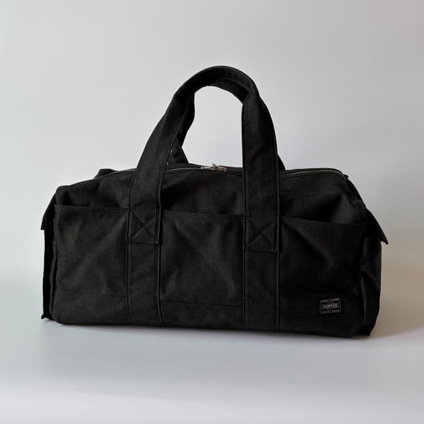 요시다포터 스모키 보스턴 백 L 블랙