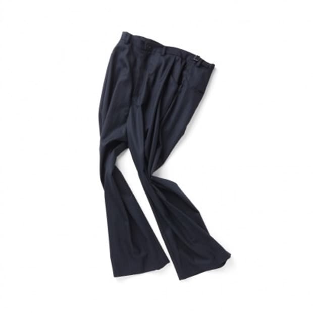 유스 youth 핀스트라이프 와이드 슬랙스