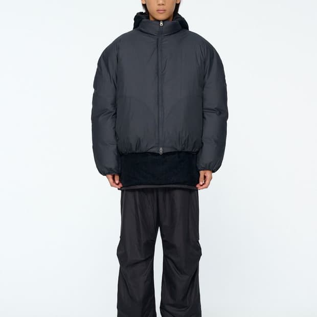 [M] 아모멘토 패딩 Nylon Reversible Goose Down