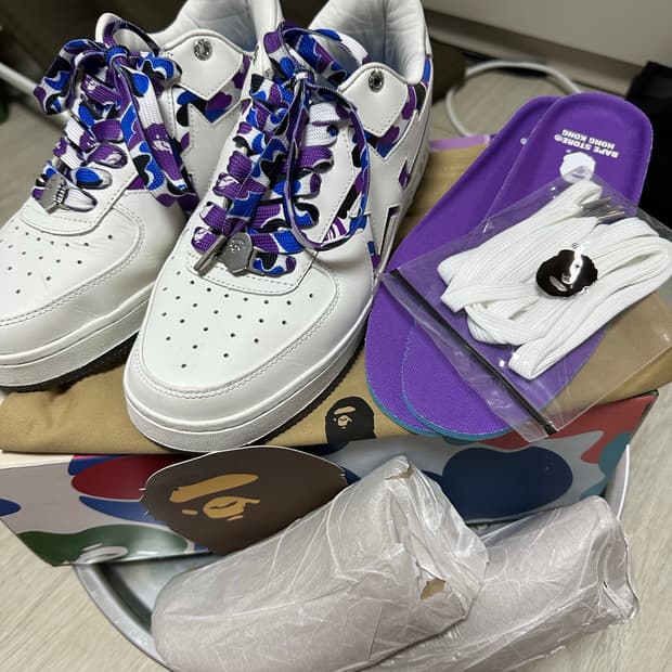 베이프스타 홍콩 익스클루시브 풀박스(깔창도 새거)