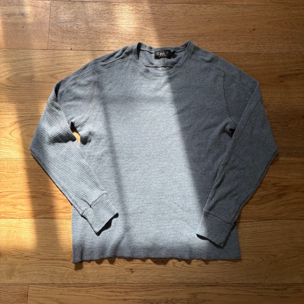 더블알엘 와플 크루넥