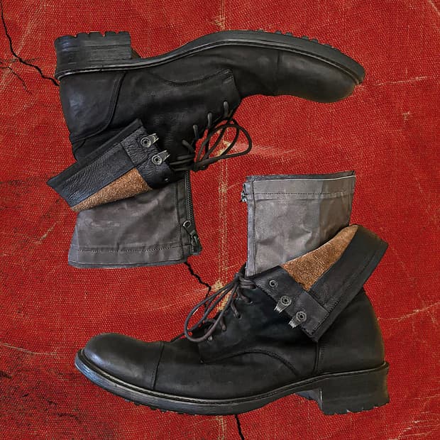 Alfredo bannister 알프레도 바니스터 헤비 레이어드 롱 부츠