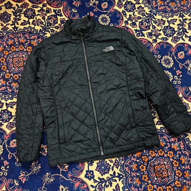 노스페이스 VX WOOL 바람막이 다이아몬드 바막 퀄팅 경량 패딩