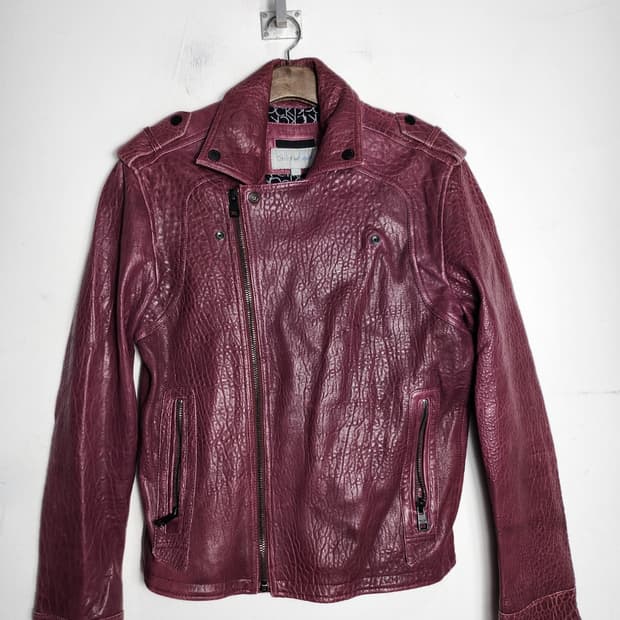 캘빈클라인 진 라이더 자켓