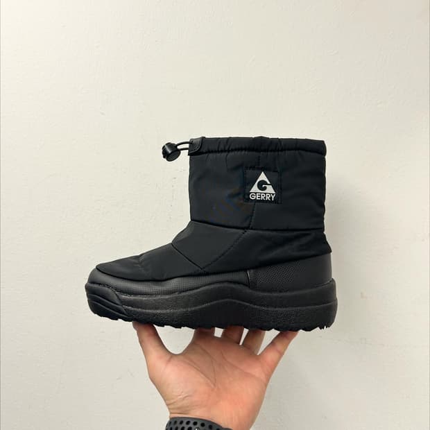 GERRY 제리 블랙 패딩 숏 부츠 230