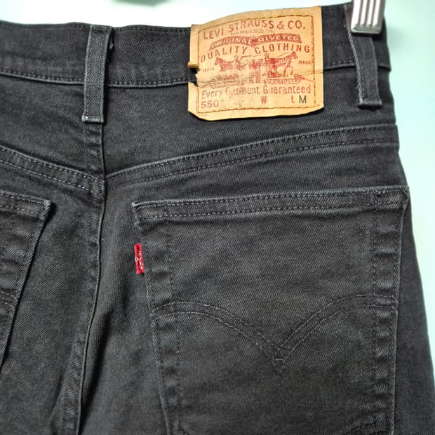 리바이스 550 블랙