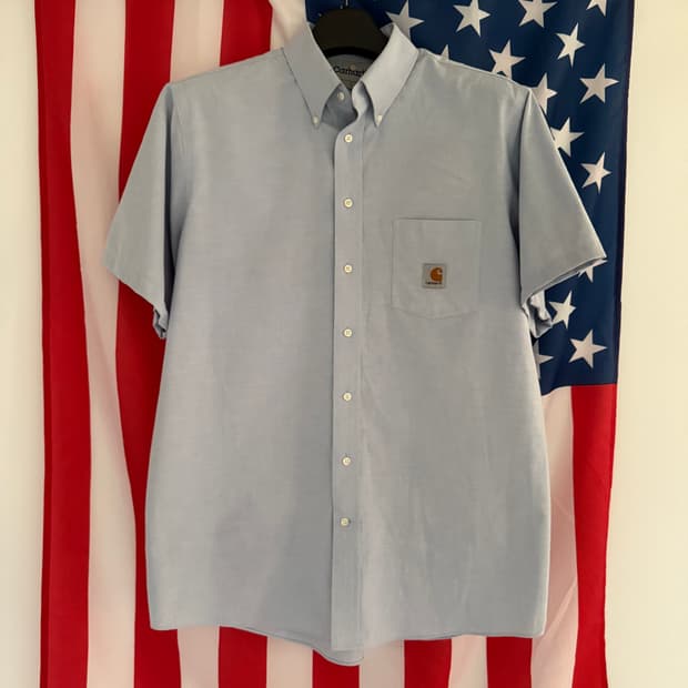 [L] 칼하트 carhartt 리메이크 반팔 셔츠 - 3