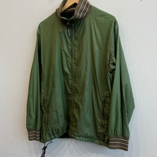 SHIPS 나일론 블루종 자켓 카키