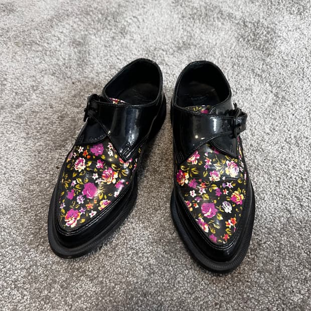 닥터마틴 플라워패턴 몽크 클리퍼235
