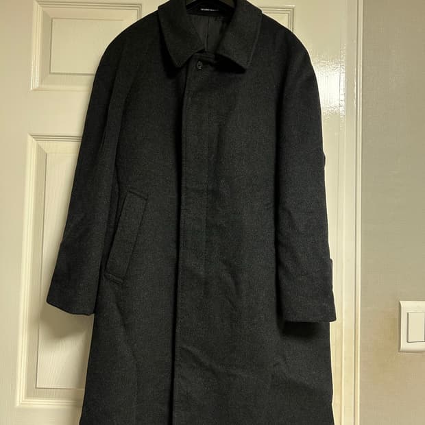 GIULIANO GROSSONI 퓨어 캐시미어 100 롱코트