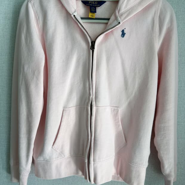 *유일매물* 정품 폴로 랄프로렌 베이비 핑크 후드집업