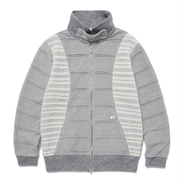 허그유어스킨 플랩 니트 집업