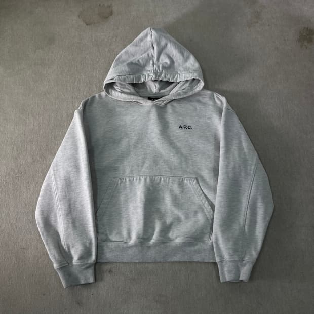 W 95 APC 아페쎄 스몰로고 후드티