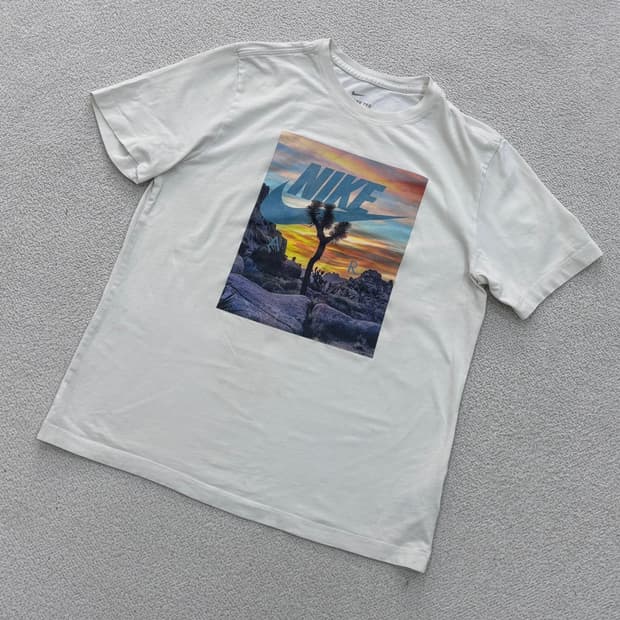 L 나이키 남성 프린팅 반팔 티셔츠 0420E