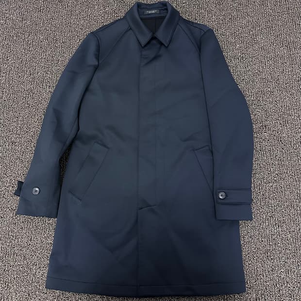 ZARA MAN 자라 남성 롱 코트 네이비