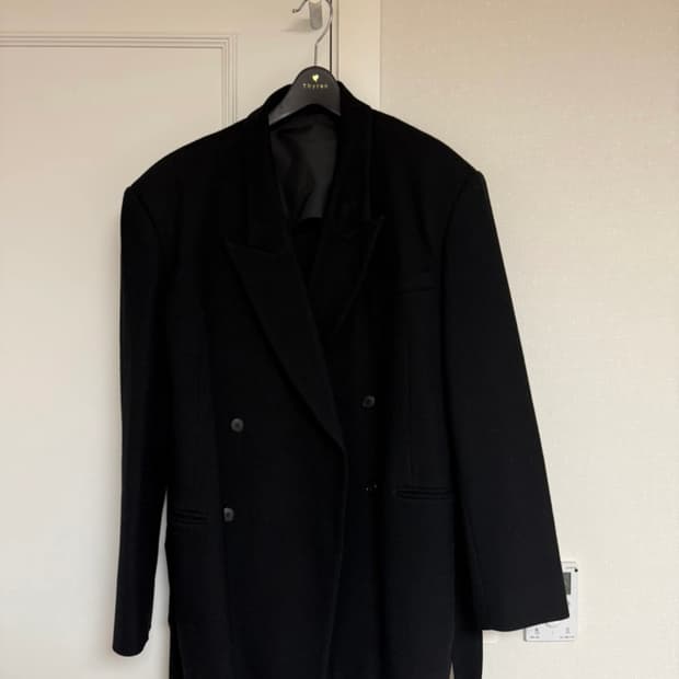 인스턴트 펑크 더블 울 자켓