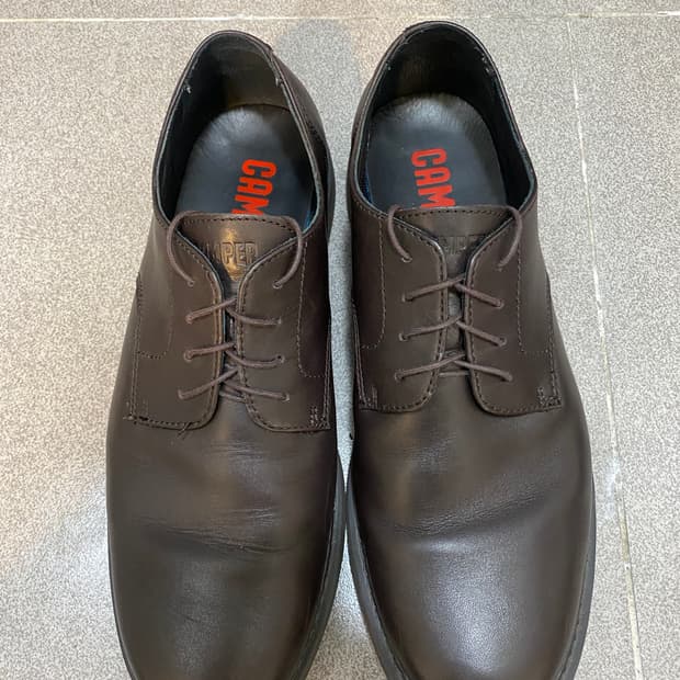 캠퍼 뉴먼 Neuman 브라운 구두 42