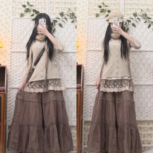 가을 숲속 모리걸 코디 Set🌿 