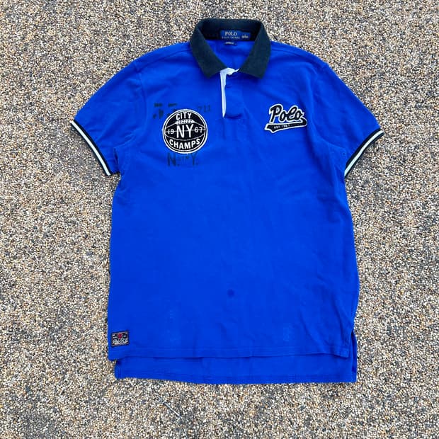 폴로 (POLO RalphLauren)치프키프 블루 pk반팔티