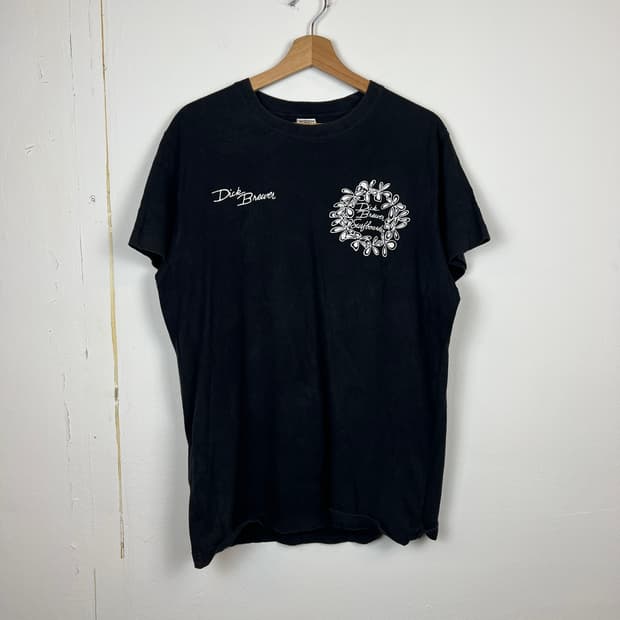 Dick Brewer 검정 티셔츠 L