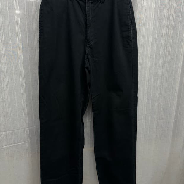 폴로 랄프로렌 코튼 치노 팬츠 블랙