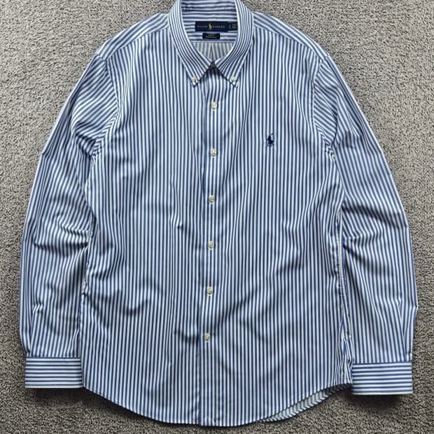 폴로랄프로렌 슬림 핏 스트라이프 셔츠 ( L ) / 11608