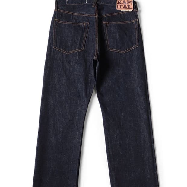 캐피탈 14oz th 스트레이트 데님