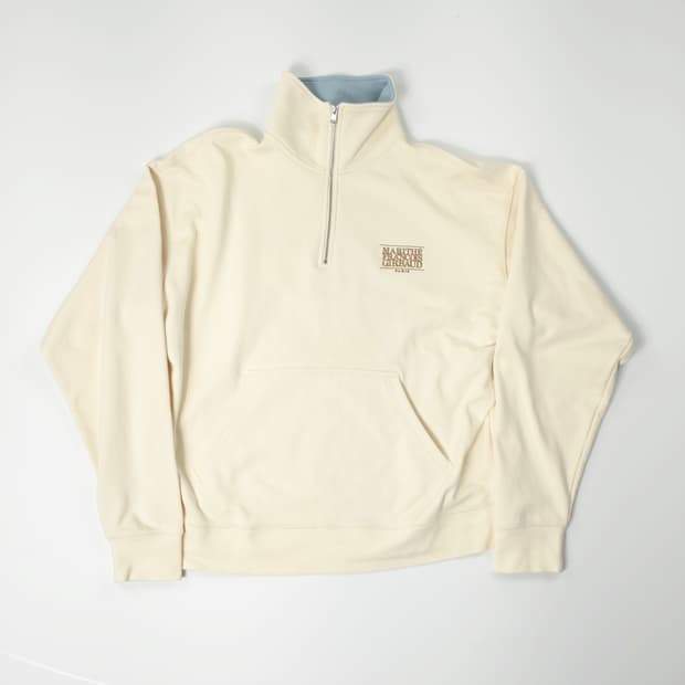 마리떼프랑소와저버 하프집업 스웻셔츠 베이지 (XL)