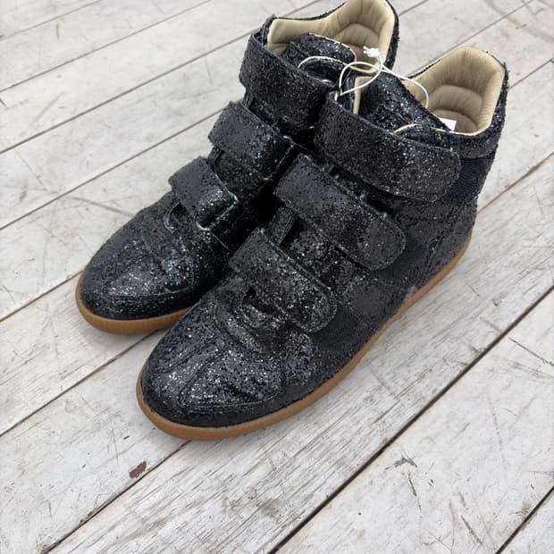 GLITTER HIGHTOP TRAINER