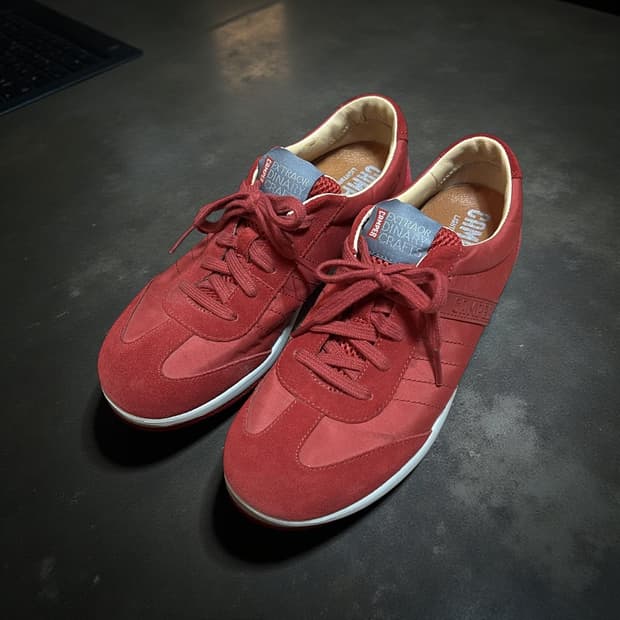 Camper 캠퍼 스웨이드 스니커즈