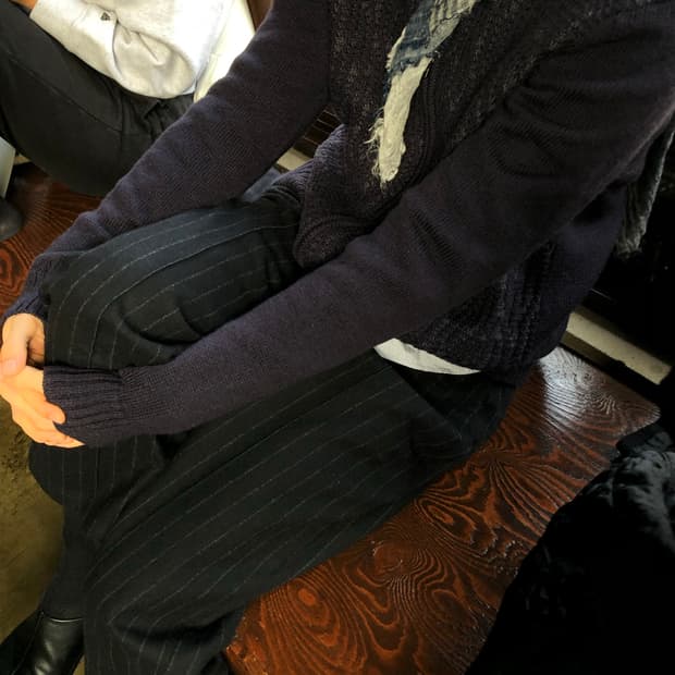 켈빈클라인 집업 가디건 L