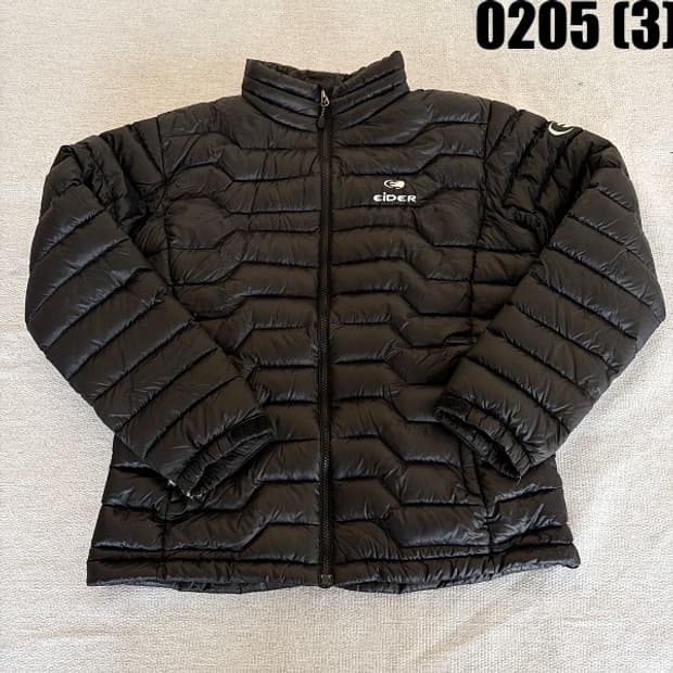 [L] 아이더 구스다운 블랙 코나크라 슬림 경량 패딩 0205(3)