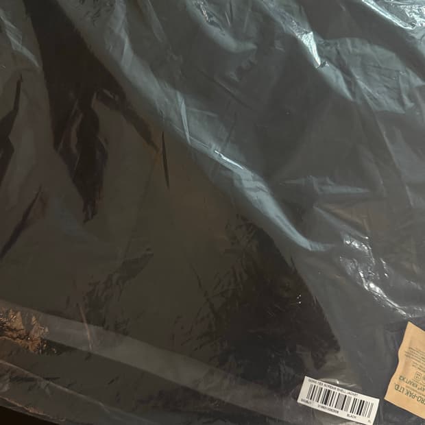 슈프림 고어텍스 고스트페이스 쉘 자켓 블랙 - XL