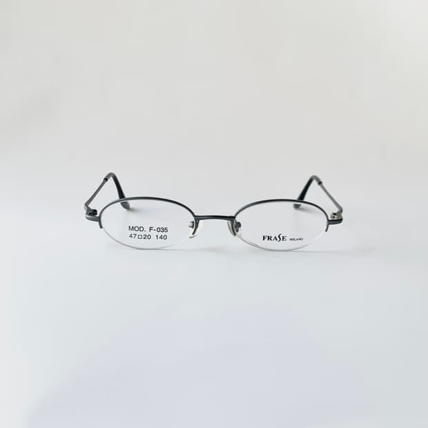 756 데드스탁 반무테 미니멀 클래식 스몰 빈티지안경