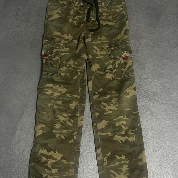 richmixboy Y2k 카모카고팬츠